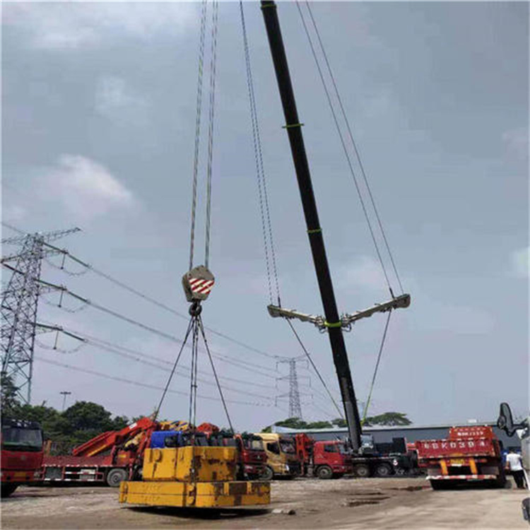 长丰镇风电设备吊装